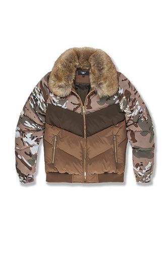 Jordan Craig Sugar Hill Nylon Puffer Jacket (WOODLAND)