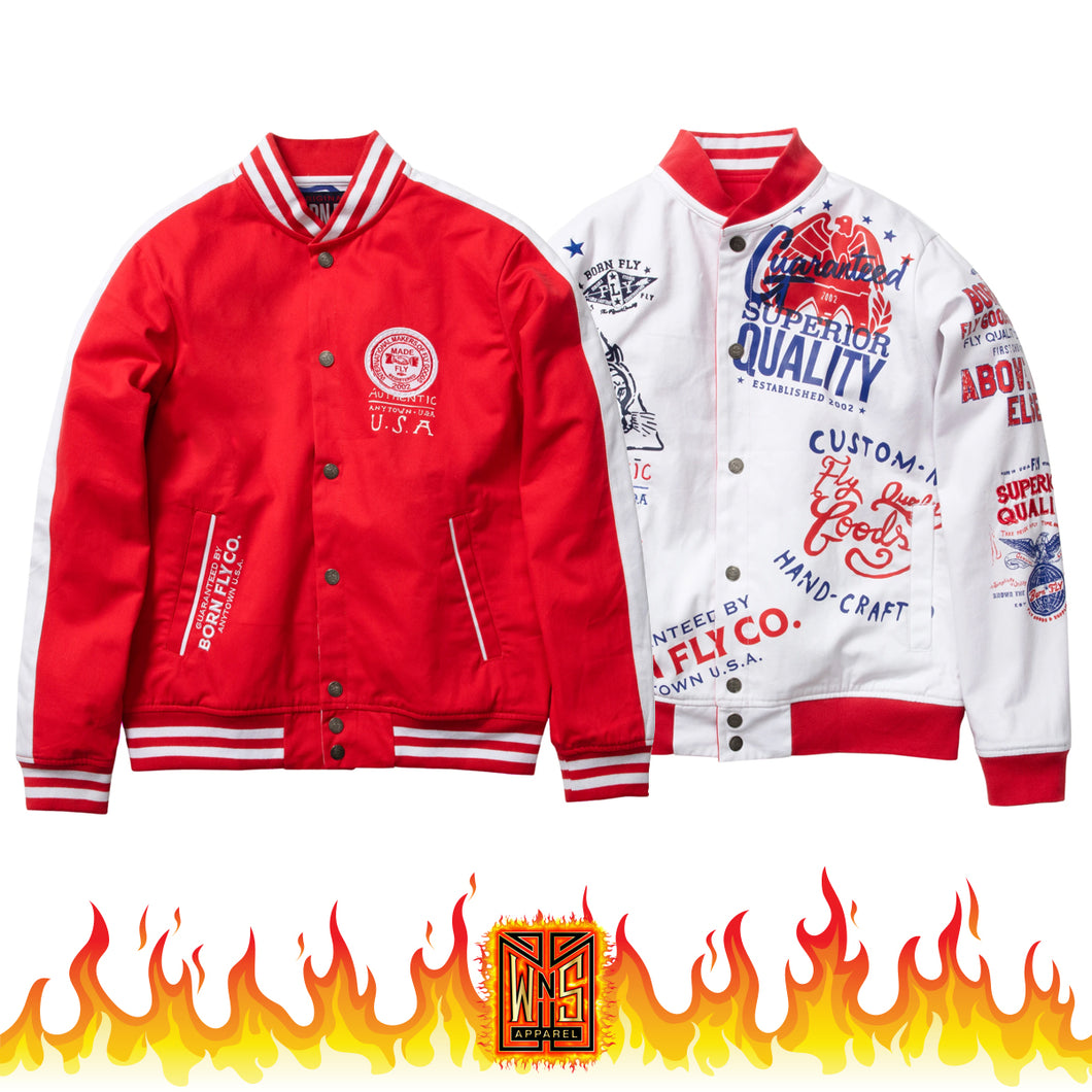 Born Flye Hamma Reversible Twill Jacket