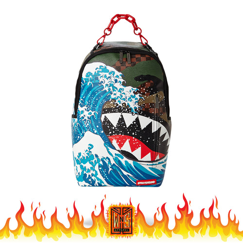 Sprayground Camokawa in Paris Backpack