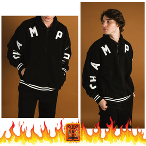 Champion Hi-Pile Fleece Warmup Sweatsuit