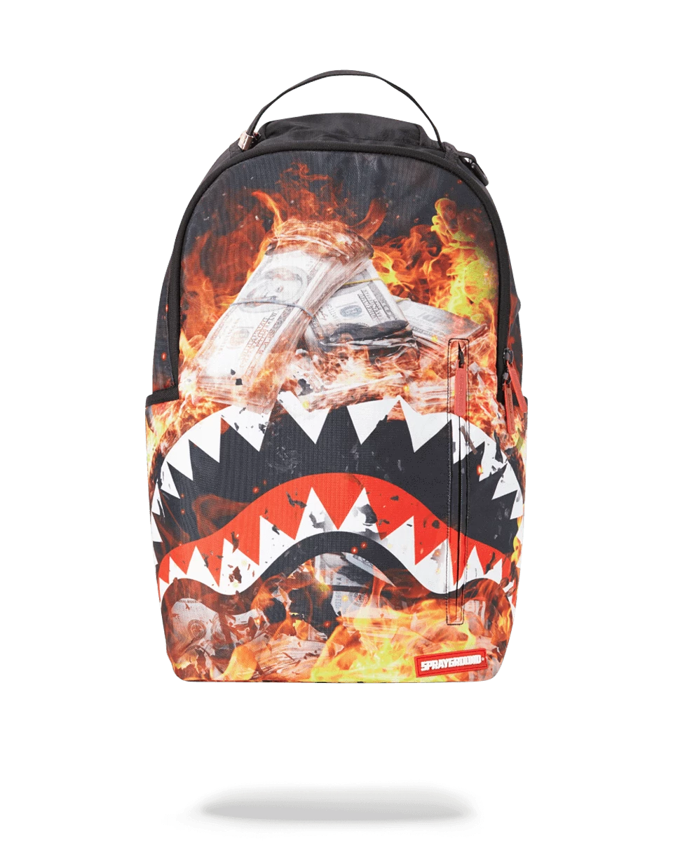 Sprayground FIRE MONEY SHARK