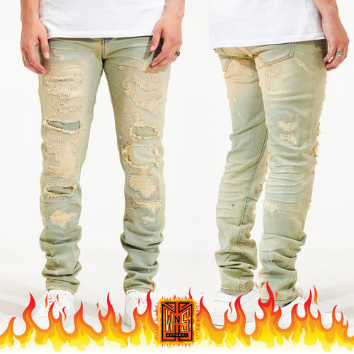 Embellish Cast Denim