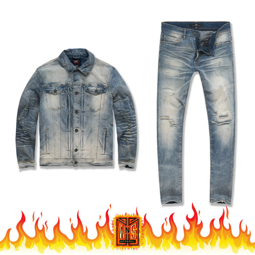 Jordan Craig Soho Denim Set (Lager)