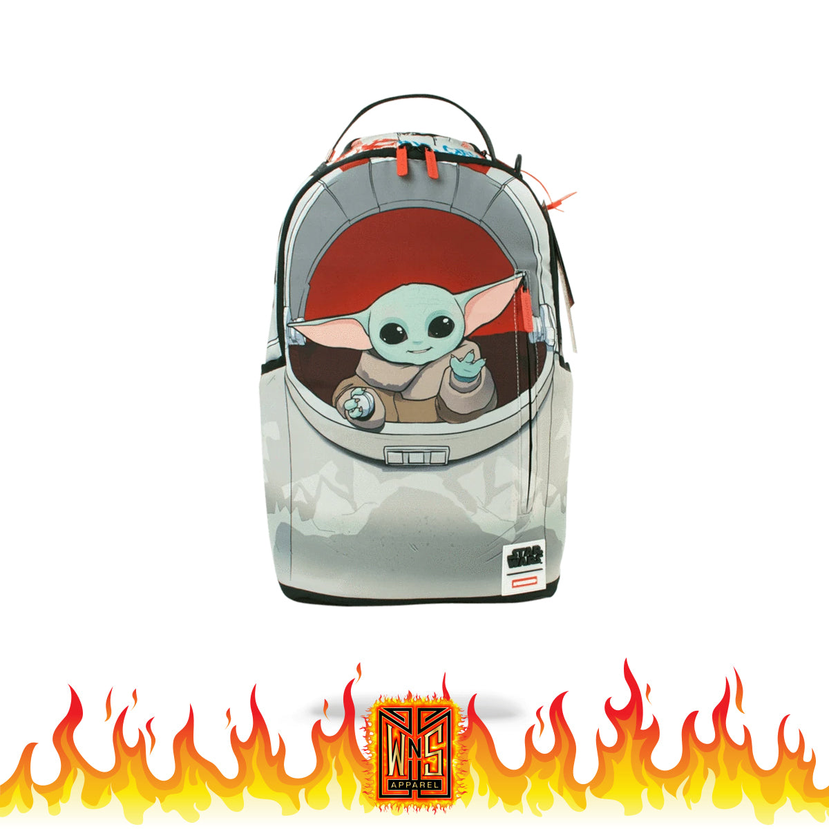 Sprayground Star Wars Baby Yoda Backpack WNS Apparel