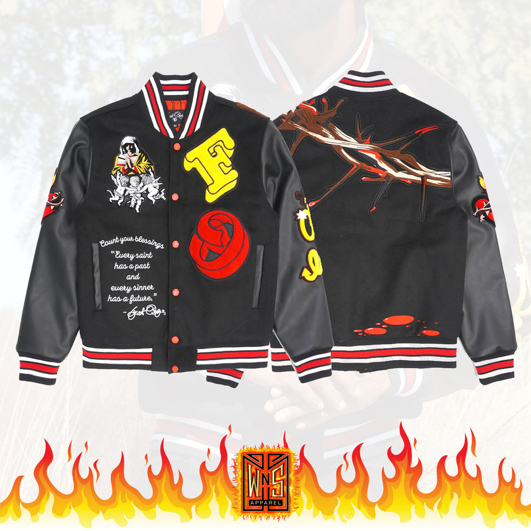 FO Saints Varsity Wool Jacket