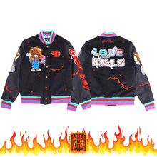 Love Kills Wool Varsity Jacket