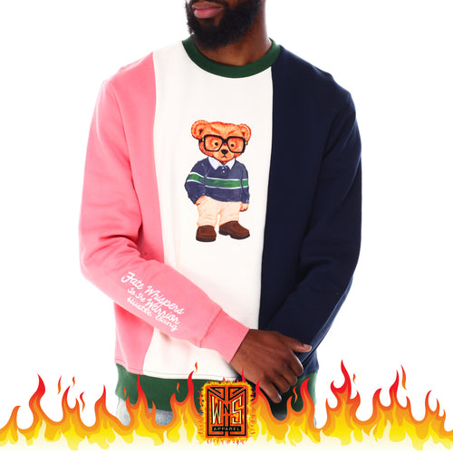 Hustle Gang Surge Bear Crewneck