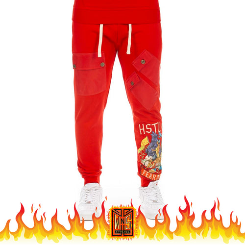 Hustle Gang Fear No Evil Sweatpants