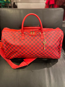 Sprayground/Todd Gurley Sharks in Paris Red Duffle