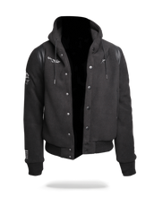 Sprayground Varsity Army Patches Jacket