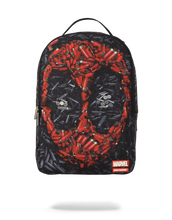 Sprayground Deadpool Mask Backpack: Black/Red
