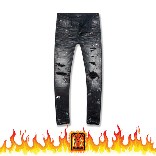 Jordan Craig Avalanche Denim Jeans (Bred)