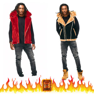 Jordan Craig Denali Shearling Vest '22