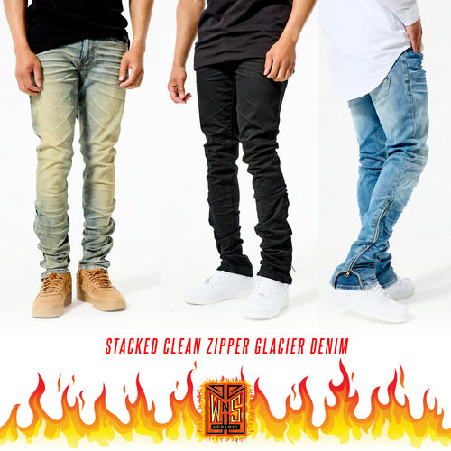 Jordan Craig Ross - Glacier Stacked Denim