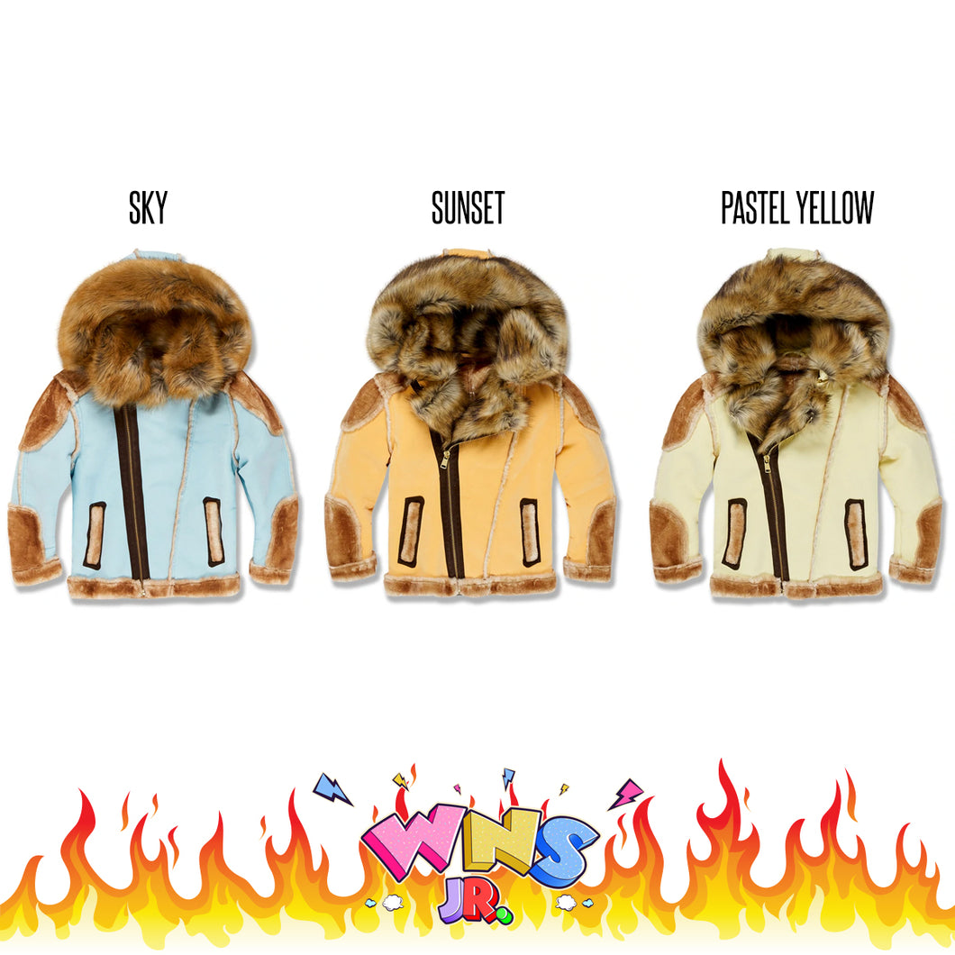 Jordan Craig Kids El Jefe Shearling Moto Jacket 2024