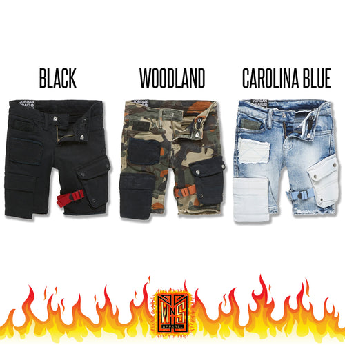 Kids Jordan Craig Travis Cargo Shorts