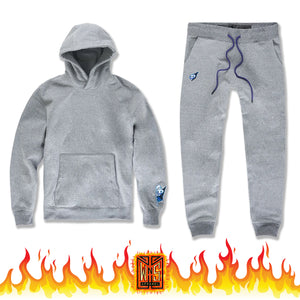 grey jordan sweatsuit