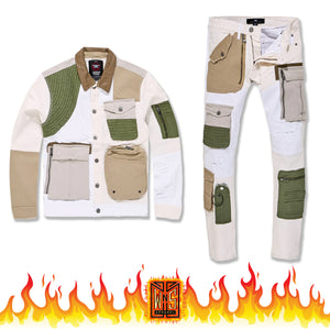 Jordan Craig Ross - Amarillo Cargo Pants (Natural Multi)