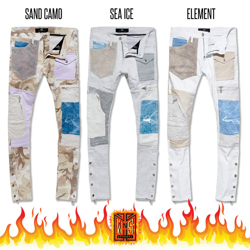 Jordan Craig Ross - Patchwork Pants