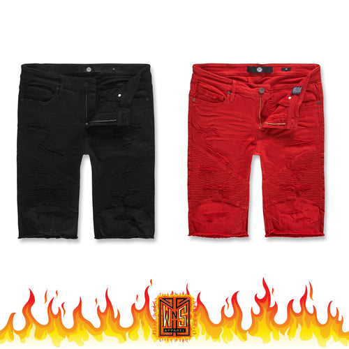 Jordan Craig Rebel Moto Twill Shorts