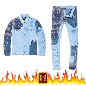 Jordan Craig Represent Denim Set (Colts)