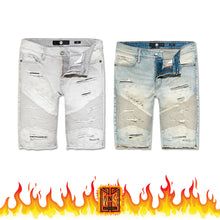 Jordan Craig Richmond Moto Denim Shorts