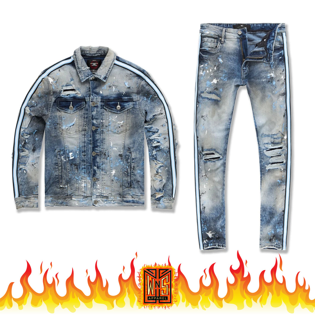 Jordan Craig Sparta Denim Set (University Blue)