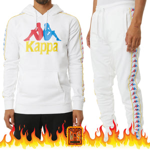 Kappa 222 Banda White Sweatsuit