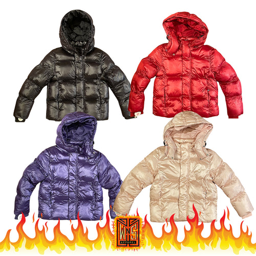 Jordan Craig Kids Hooded Bubble Coats