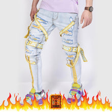 Locked & Loaded (Stripes and Stones) Jeans