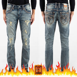 Rock Revival Hadriel A203 ALT Straight Jean
