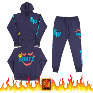 Runtz Winks Navy Sweatsuit