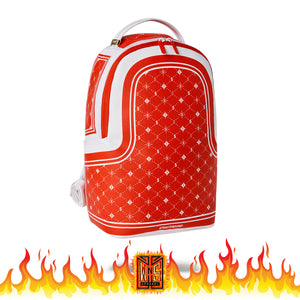 Sprayground Red Bandana Backpack