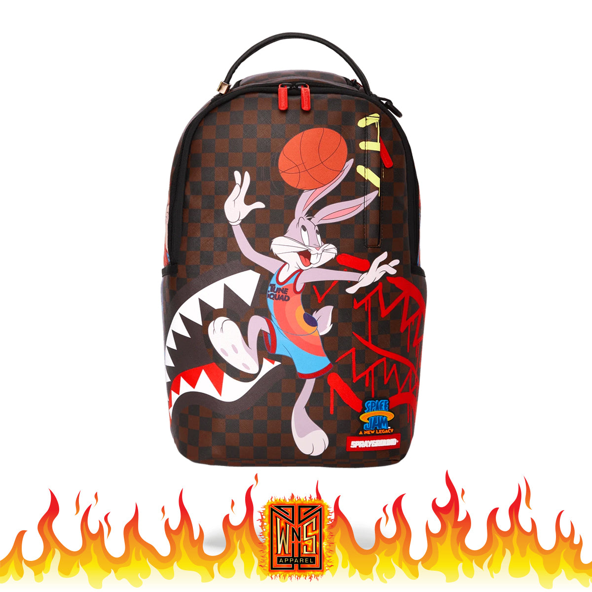 Sprayground Space Jam Space Dunk Bugs Bunny Backpack WNS Apparel