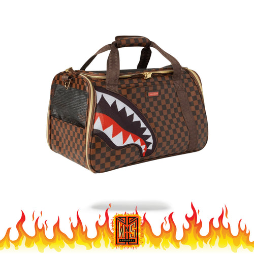 Sprayground Checkered A SHARK IN PARIS Duffle – WNS Apparel