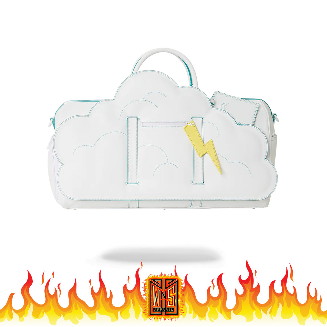 Sprayground Cloudy With A Chance of Shark Duffle