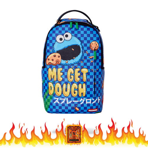Sprayground Cookie Monster Me Get Dough Backpack