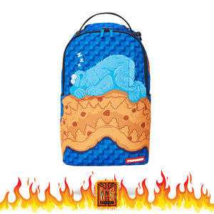 Sprayground cookie monster sleeping backpack Clearance