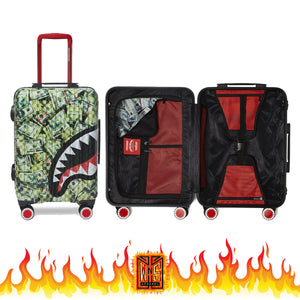 Sprayground Mama I Made It 21.5" Hard Shell Carry on SHARKNAUTICS Luggage