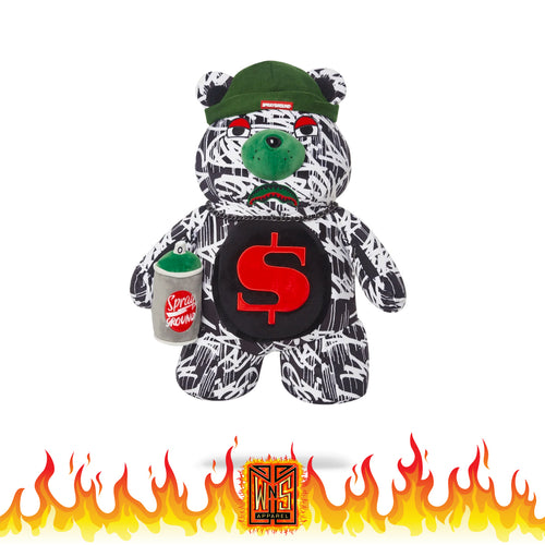 Sprayground Night Night Money Bear Teddybear Backpack