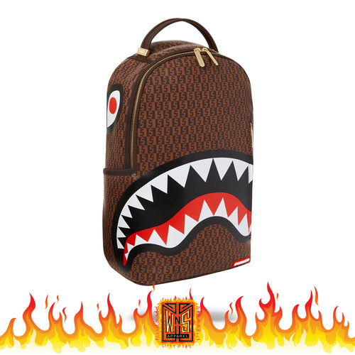 Sprayground Sharks in Paris OG Cashin Checks Backpack