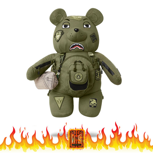 Sprayground Special Ops Call of Duty Bear Backpack