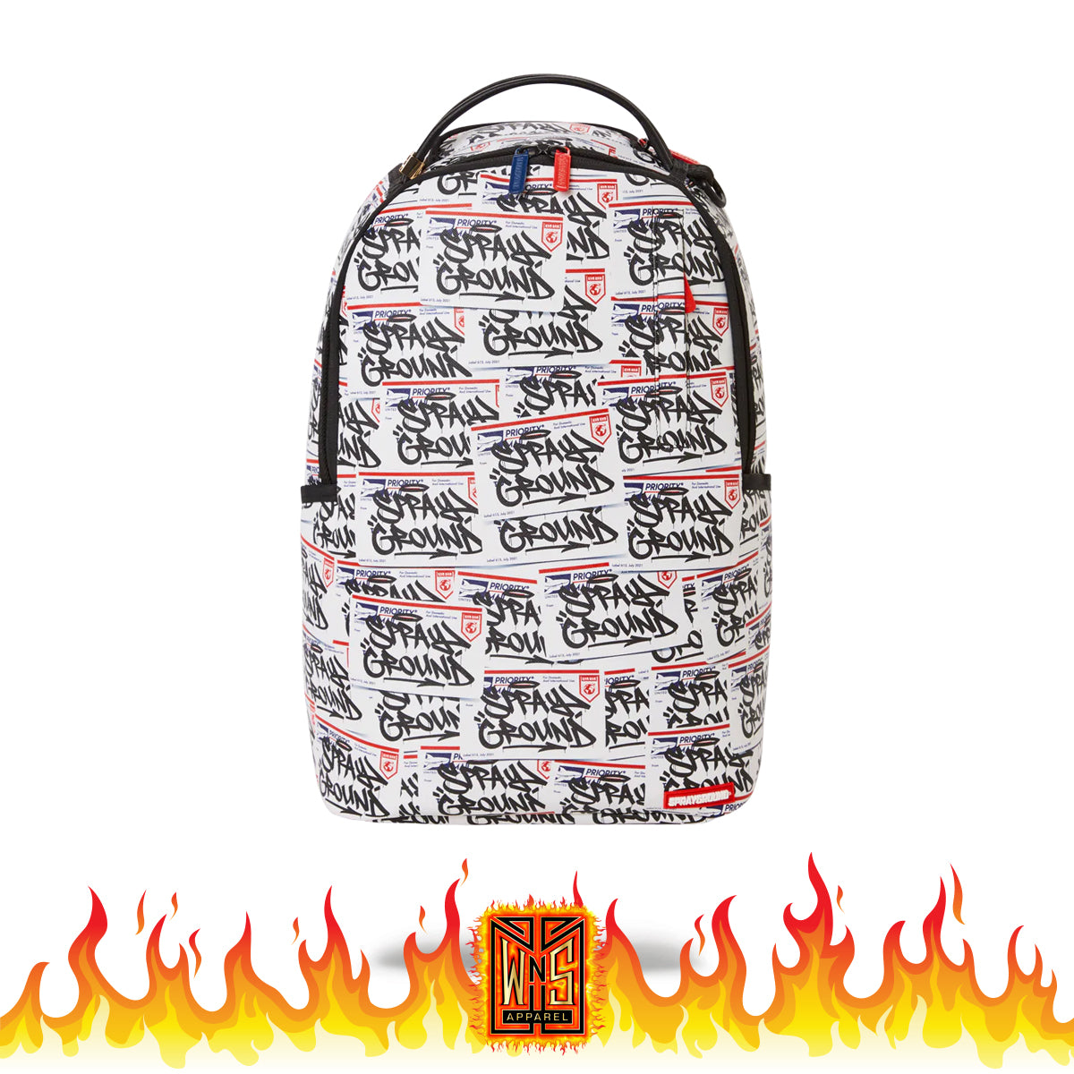 Sprayground Hello My Name Is Sticker Backpack
