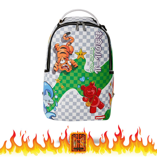 Sprayground Checkered A SHARK IN PARIS Duffle – WNS Apparel