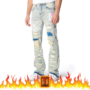 Sugarhill Revenge Stacked Jeans