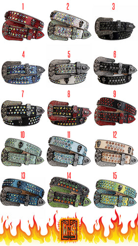 Crystal Stone Belt