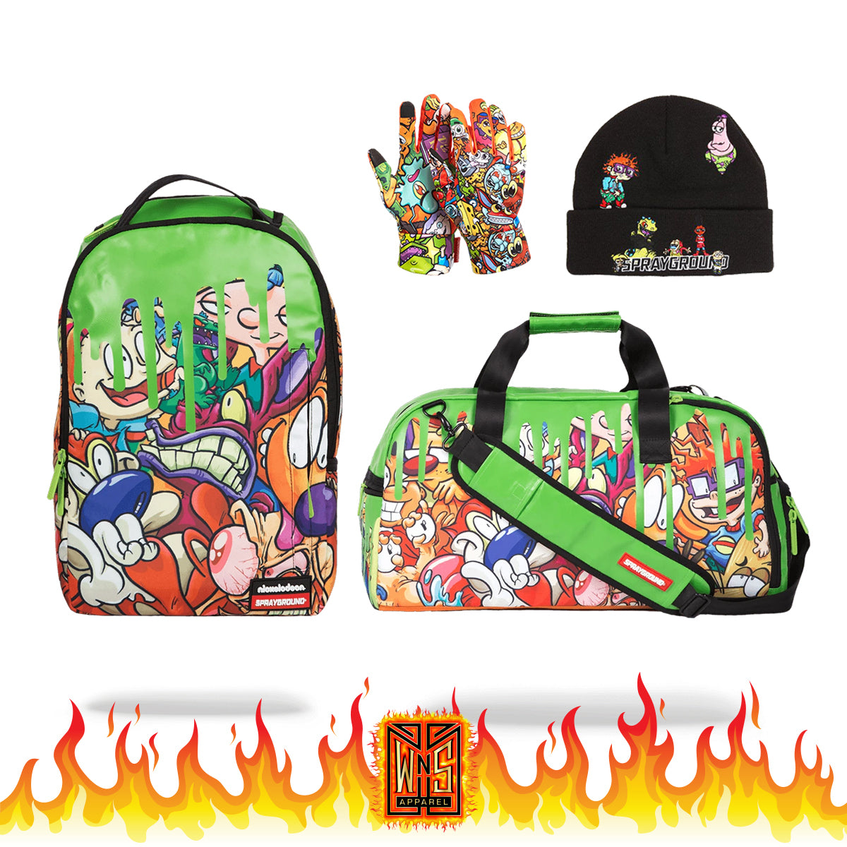 Sprayground Nickelodeon Slime Set **VERY EXCLUSIVE – WNS Apparel