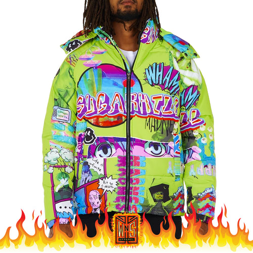 Sugarhill Volt Lucid Dreams Puffer Coat
