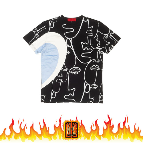 Vie Riche Line Art Tee