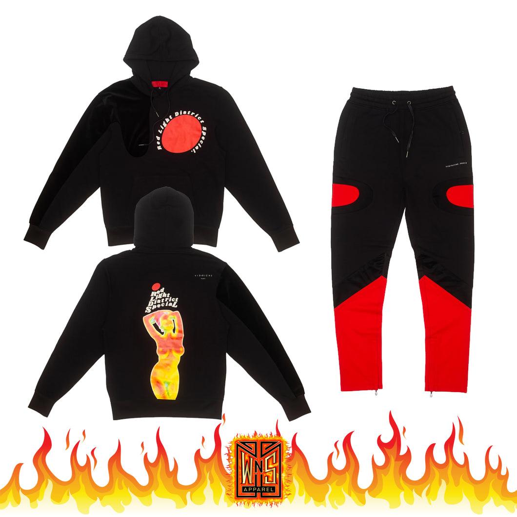 Vie Riche Red Light District Track Suit